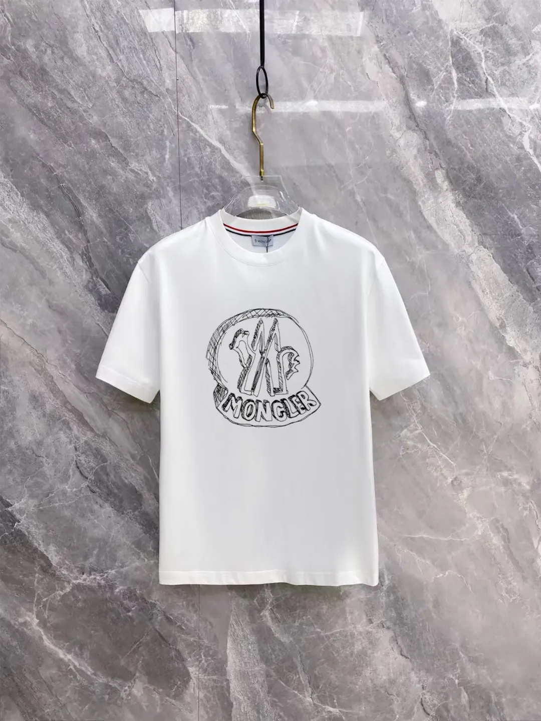 P80💰《Moncler~ 》 2026New Arrival Quality T ， , Versatile Quality ！ ‼ 32 250G ‼ ， ， ， ， T 🤪 Sizes：S-M-L-XL-2XL ：Black，White， Same Style